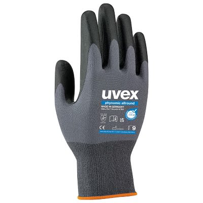 Uvex Gants De Manutention Taille 9, L, Résistance à L'abrasion, Gris