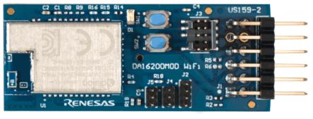 Renesas Electronics Renesas Evaluierungsplatine, 30 → 160MHz Wi-Fi-Platine Für DA16200, WiFi