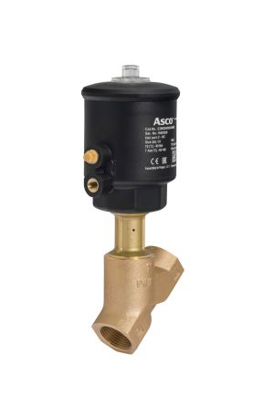 EMERSON – ASCO Angle Seat Type Pneumatic Actuated Valve, ISO 1in