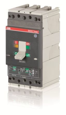 ABB MCCB Molded Case Circuit Breaker 3P 250A, Fixed Mount