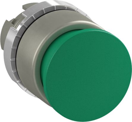 ABB Pulsador Serie 1SFA1, De Color Verde, Tipo Seta, Momentáneo