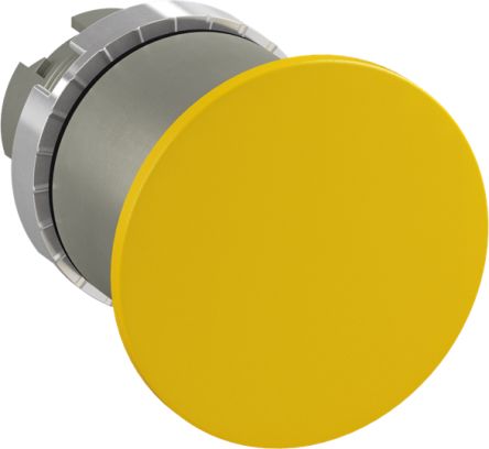 ABB 1SFA1 Series Yellow Pull Release Push Button, 40mm Cutout