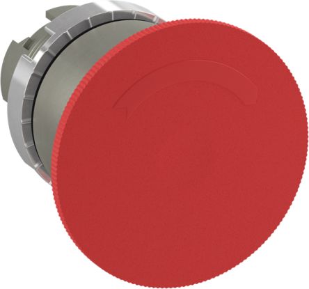ABB 1SFA1 Drucktaster, Rot Drehfreigabe Pilzkopf