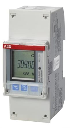 ABB 1 Phase LCD Energy Meter, Type