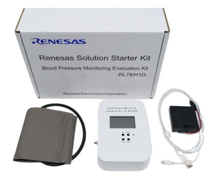 Renesas Electronics Renesas Blood Pressure Monitoring Evaluation Kit For RL78/H1D Entwicklungskit, Drucksensor Für RL78/H1D