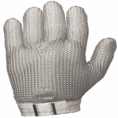 Niroflex White Stainless Steel Cut Resistant Gloves, Size 7, Small, Nitrile Coating
