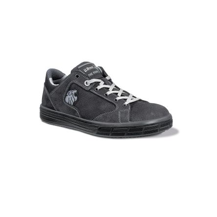UPower SN20014 Unisex Black Aluminium Toe Capped Safety Shoes, UK 12, EU 47