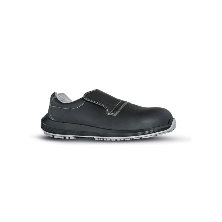 UPower UW20112 Unisex Black Composite Toe Capped Safety Shoes, UK 3, EU 36