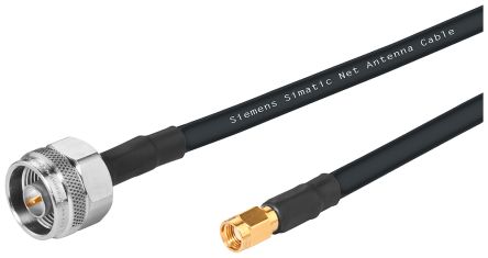 Siemens Male N Type To RP-SMA Coaxial Cable, IWLAN Coaxial, Terminated