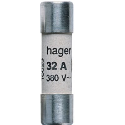 Hager Cartouche Fusible, 32A 10 X 38mm 400V