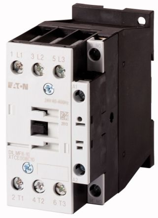 Eaton DILM Series Contactor, 240 V Coil, 3-Pole, 4.5 KW, 1N/O