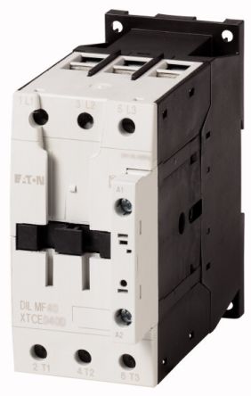 Eaton DILM Series Contactor, 220 V Ac, 230 V Dc Coil, 3-Pole, 17 KW, 1N/O