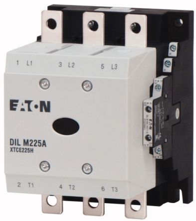 Eaton DILM Series Contactor, 500 V Coil, 3-Pole, 150 KW