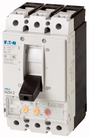Eaton Circuit Breaker - NZM..-ME..NA 3 Pole 690V Ac Voltage Rating, 140A Current Rating