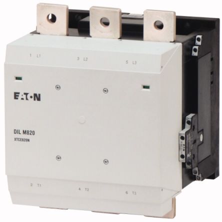 Eaton DILM Series Contactor, 500 V Coil, 3-Pole, 750 KW