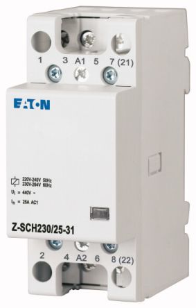 Eaton DILM Series Installation Contactor, 230 V Ac Coil, 3N/O+1N/C