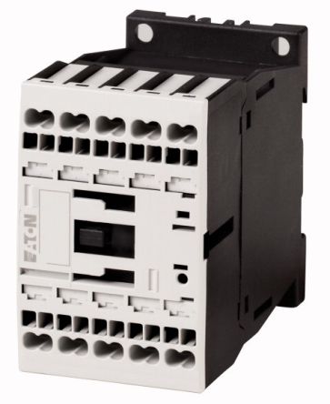 Eaton DILM Series Contactor, 110 V Coil, 3-Pole, 4.5 KW, 1NC