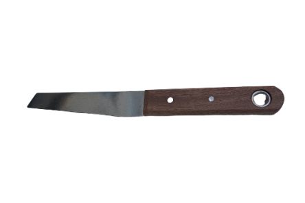 RS PRO Wood 102 Mm Shoe Knife With Polished Blade