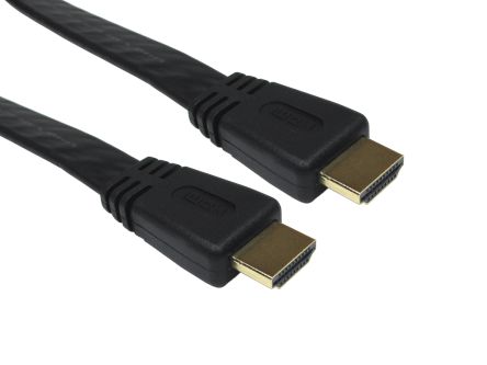 RS PRO HDMI-Kabel A HDMI Stecker B HDMI Stecker Hohe Geschwindigkeit 4K Max., 2m