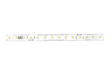 Intelligent LED Solutions Duris E2835 LED-Streifen, Flammenweiß, Warmweiß, 279mm X 20mm 39.9V Dc 28LEDs/M