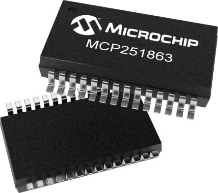 Microchip CAN-Transceiver, 5Mbit/s CAN 2.0B, CAN FD, Sleep, Standby 20 MA