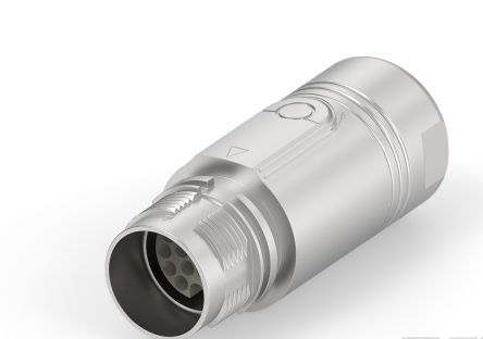TE Connectivity Circular Connector, 12 Contacts, Cable Mount, Plug, Male, IP67, Speedtec 617 Series