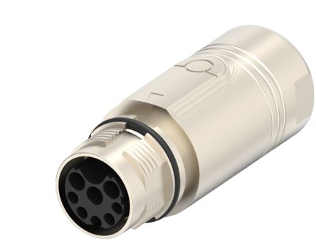 TE Connectivity Circular Connector, 9 Contacts, Cable Mount, Plug, Male, IP67, Speedtec 917 Series