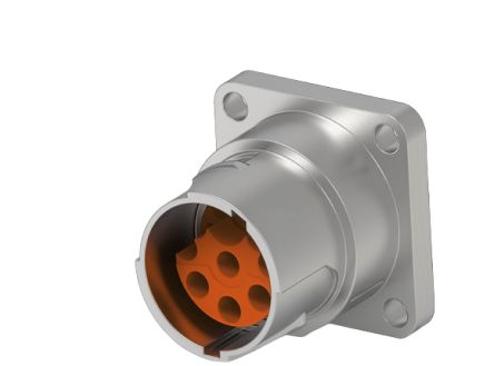 TE Connectivity Circular Connector, 15 Contacts, Panel Mount, M15 Connector, Plug, Male, IP67, 915 Series