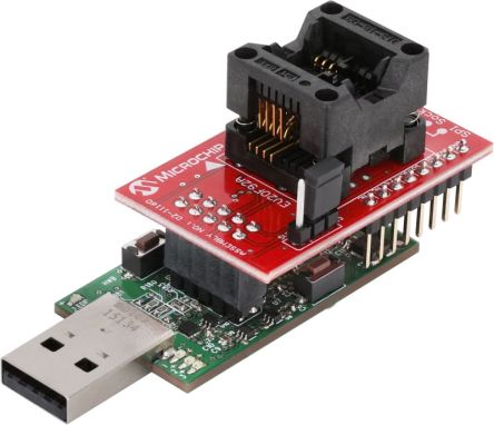 Microchip Kit De Evaluación Para Memoria Serie Serial Memory SPI Evaluation Kit - EV20F92A