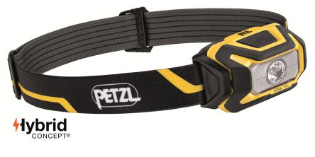 Petzl Linterna Frontal E069CA00, 450 Lm, Alcance 75 M, Recargable