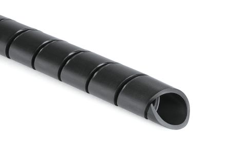 HellermannTyton SBPE Spiral-Kabelschutzschlauch PE, Für Kabel-Ø 7.5mm Bis 40mm