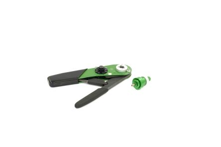 RS PRO Hand Ratcheting Crimp Tool For Crimp Contacts, 00.9 → 0.82mm² Wire