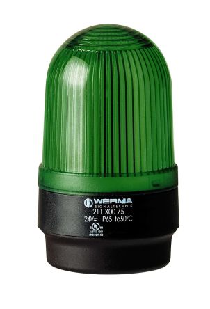 Werma 211, LED, Dauer Signalleuchte Grün, 115 V