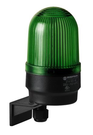 Werma 214, LED, Dauer Signalleuchte Grün, 230 V