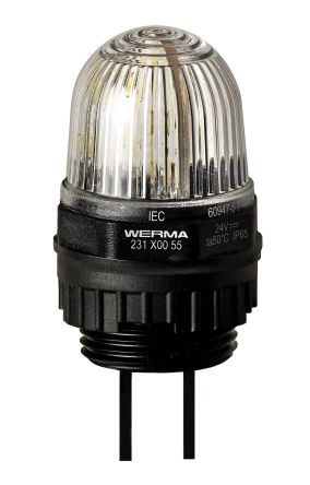 Werma 231, LED, Dauer Signalleuchte Klar, 230 V