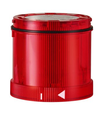 Werma KS71 Series Red Flashing Effect Flashing Light Element, 12 V, Xenon Bulb, DC