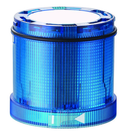Werma KS72 Blitzleuchte EVS, Filament/Warnsummer-Licht Blau, 24 V