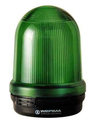 Werma 829, LED Rundum Signalleuchte Grün, 24 V