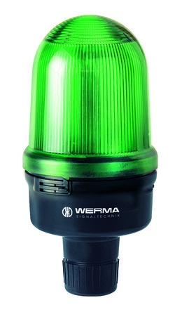 Werma Balise Eclairage Continu à LED Verte Série 829, 115 V