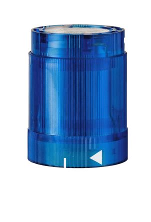 Werma KS50 Series Blue Continuous Lighting Effect Flashing Light Element, 12 → 230 V, Incandescent Bulb, AC/DC