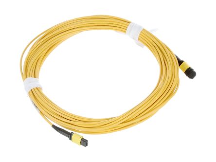 Molex Câble Fibre Optique 15m Avec Connecteur / MPO, Multi-mode, 8 Fibres