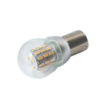 CML Innovative Technologies 2083 LED-Kapsellampe, Glaskolben, 3 W / 10 → 30 V DC, Ba15S Sockel, 2700 →