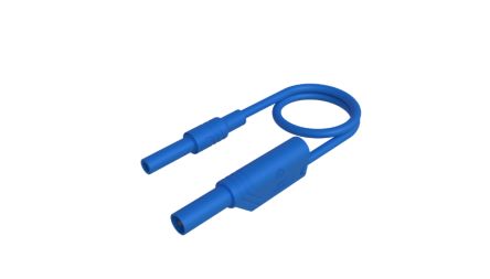 Hirschmann Test & Measurement Cable De Prueba Hirschmann De Color Azul, Macho, 32A, 2m