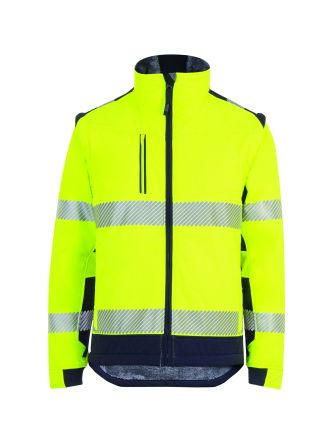 T2S Unisex Warnschutzjacke Gelb, Größe 3XL