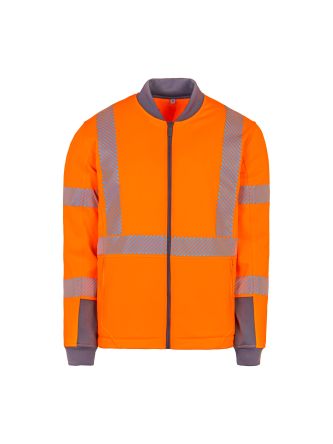 T2S Unisex Warnschutzjacke Orange, Größe XXL