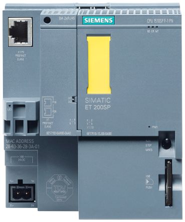 Siemens SIPLUS ET 200SP Series PLC CPU For Use With ET 200SP, 20-Input