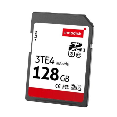 InnoDisk SD SD-Karte 128 GB Class10, UHS-3 Industrieausführung