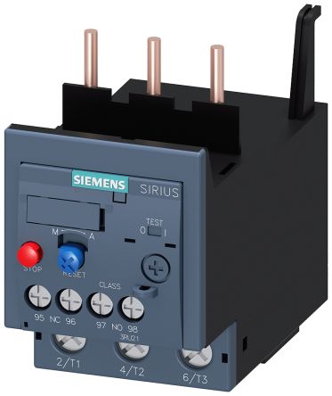 Siemens SIRIUS 3RB Überlastrelais 37 KW, 3P 1 NC (Öffner)/1 NO (Schließer) / 4 A