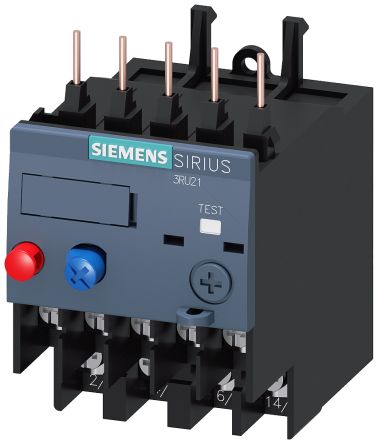 Siemens SIRIUS 3RU Hilfsschütz 0,09 KW, 3P 1 NC (Öffner)/1 NO (Schließer) / 3 A