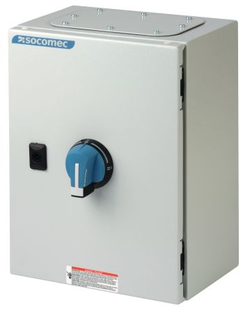 Socomec Umschalter 3P-polig 100A Wandmontage IP 65 45kW